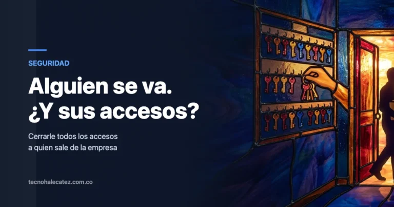 Ilustración de portada: Cuando alguien se va de la empresa: cómo cerrarle todos los accesos